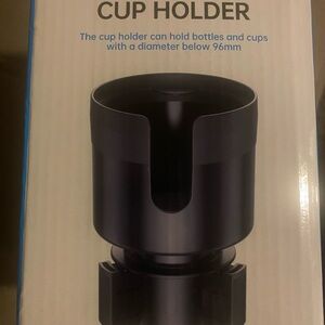 Adjustable Black Cup Holder